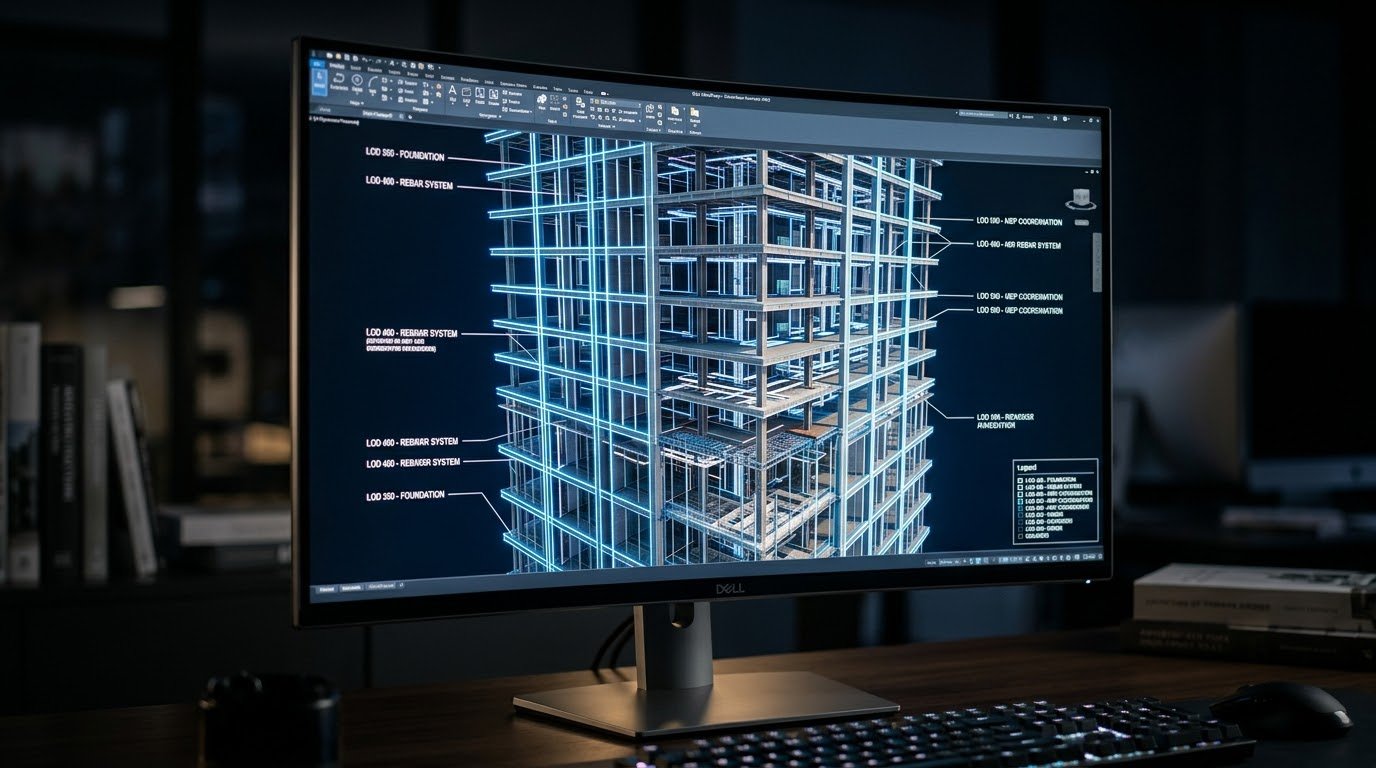 BIM authoring and LOD development